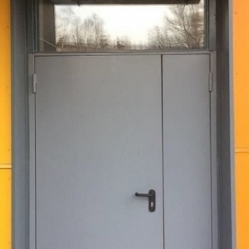 Алюминиевые двери без стекла